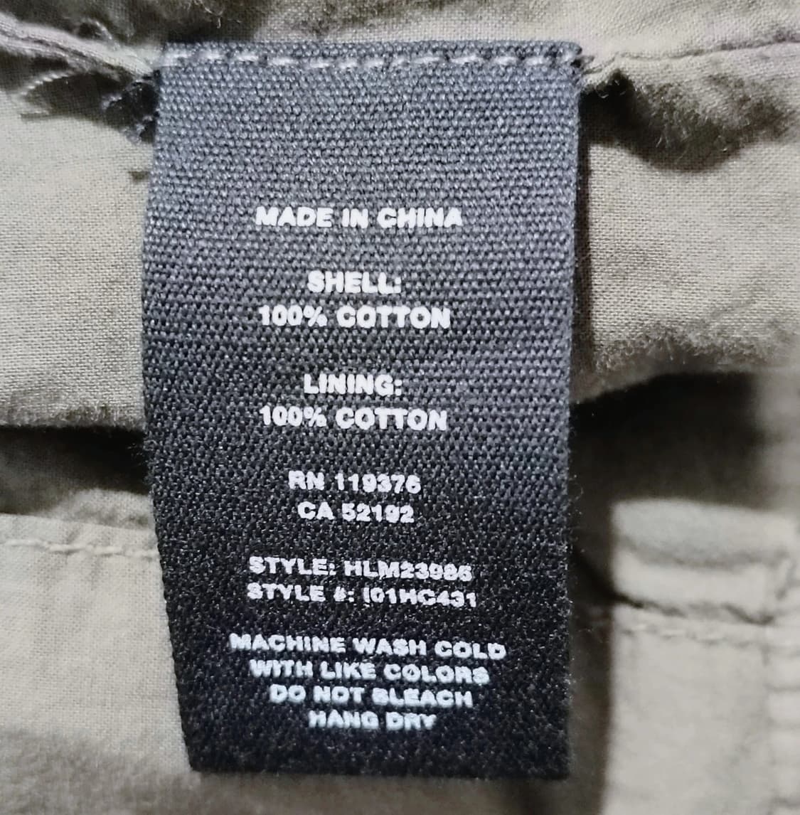 헬무트 랭 트윌 봄버 재킷 상품이미지5