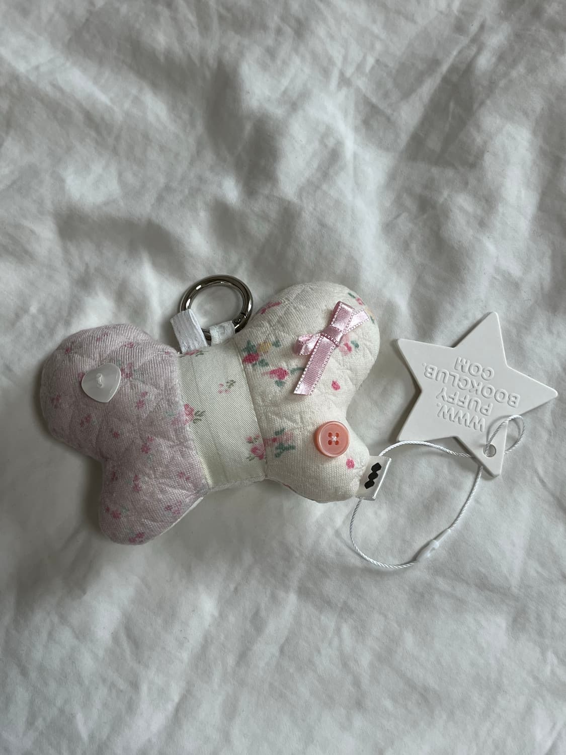 퍼피북클럽 x 졸리레이드 한정판 나비 키링 원앤온리 상품이미지3