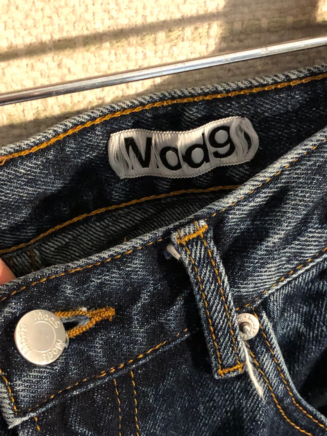 모드나인 MOD1w 블루 스타더스트 32 중청 데님 상품이미지4