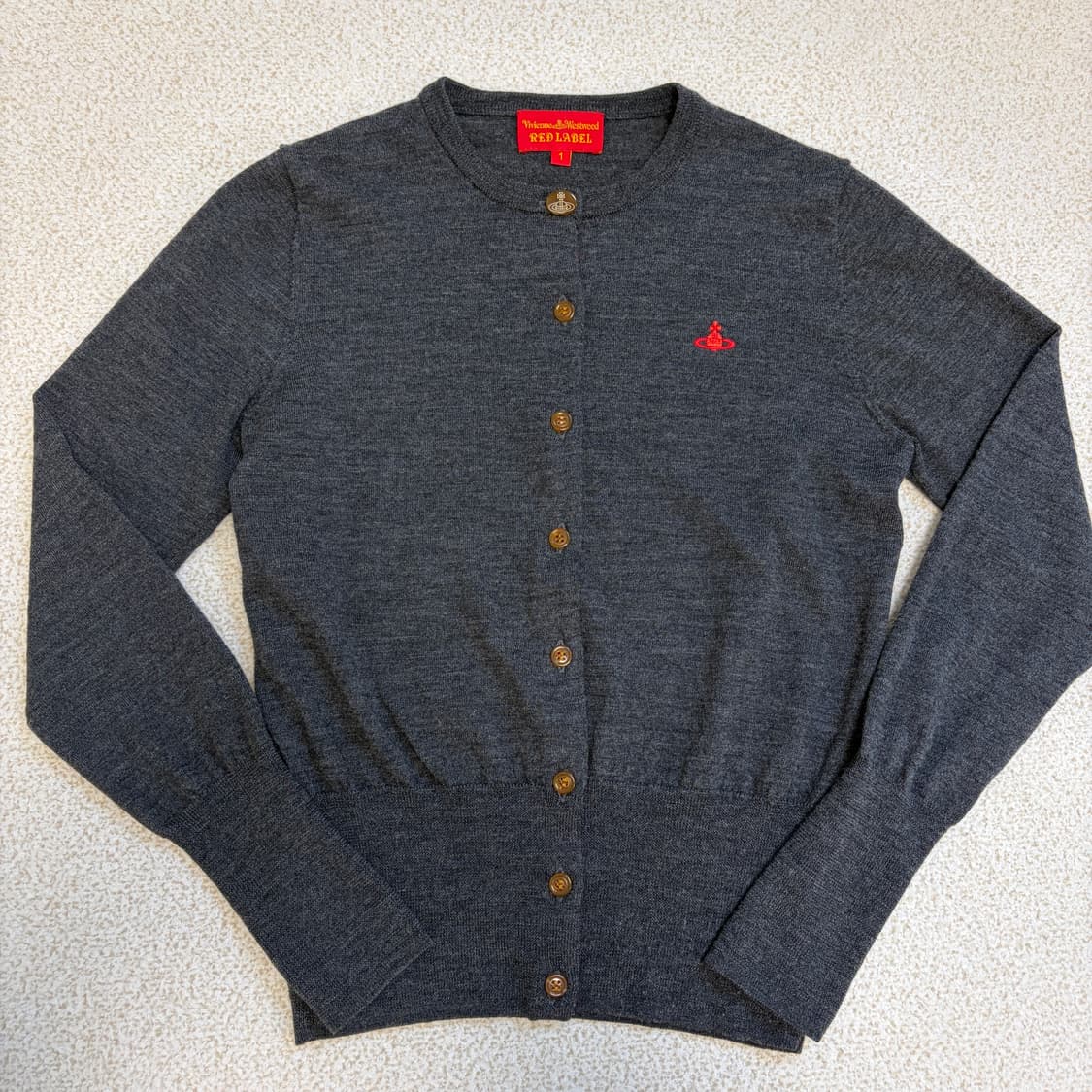 비비안웨스트우드 레드라벨 울 가디건 상품이미지3
