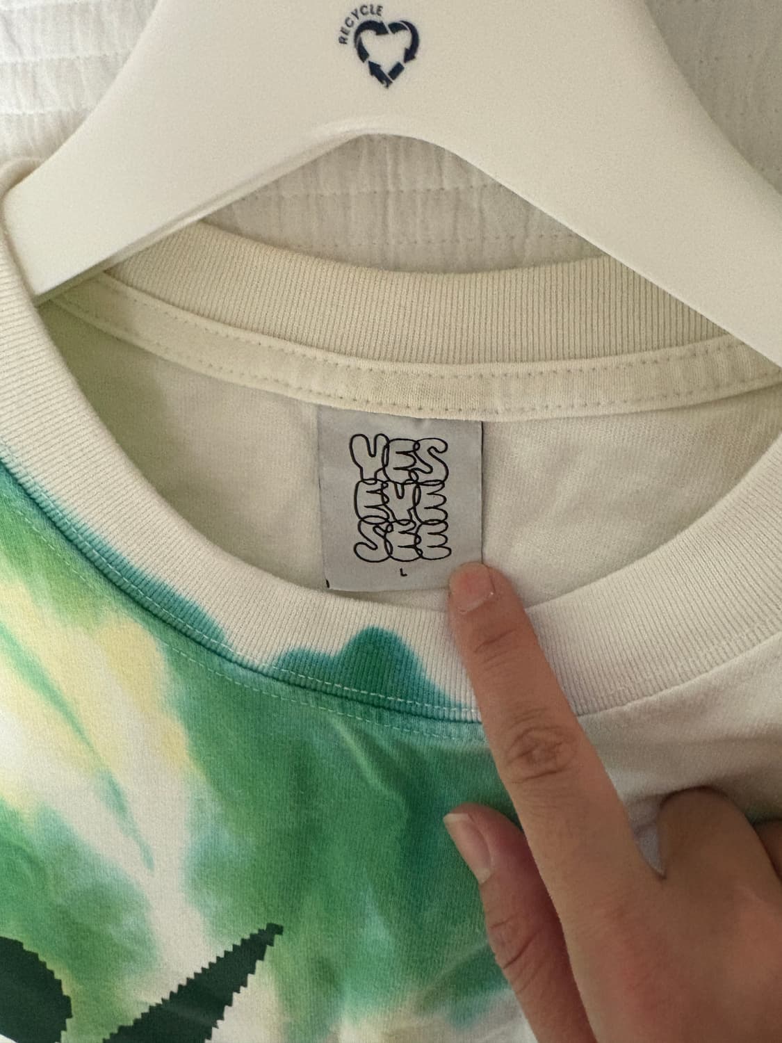 Y.E.S SERVICE 롱슬리브 화이트(실사O) 상품이미지8