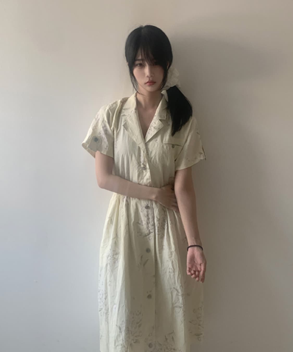 Lily button shirts dress 상품이미지1