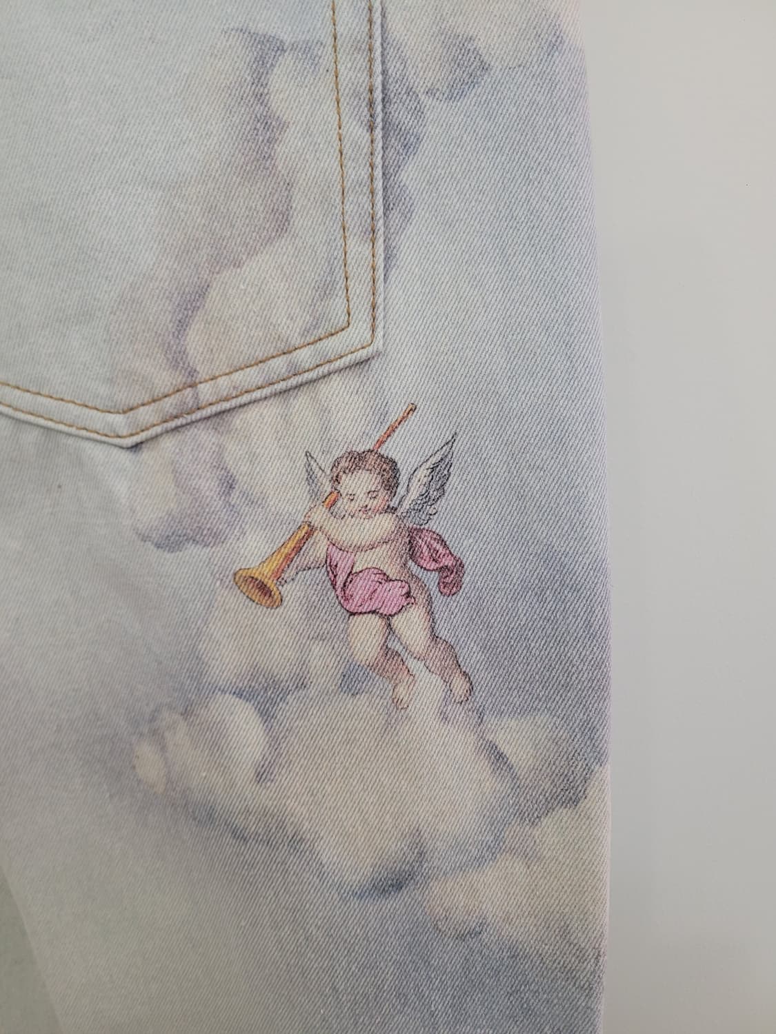 위캔더스 엔젤 데님팬츠 XL사이즈 택달린새제품 상품이미지5