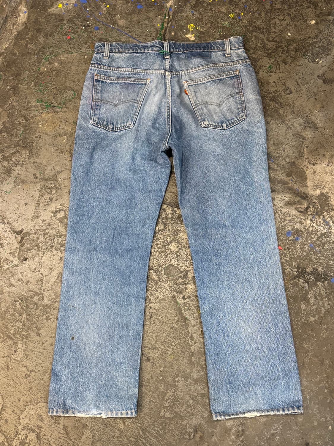 90's MADE IN USA 🇺🇸 리바이스 517 부츠컷 오렌지탭  상품이미지8