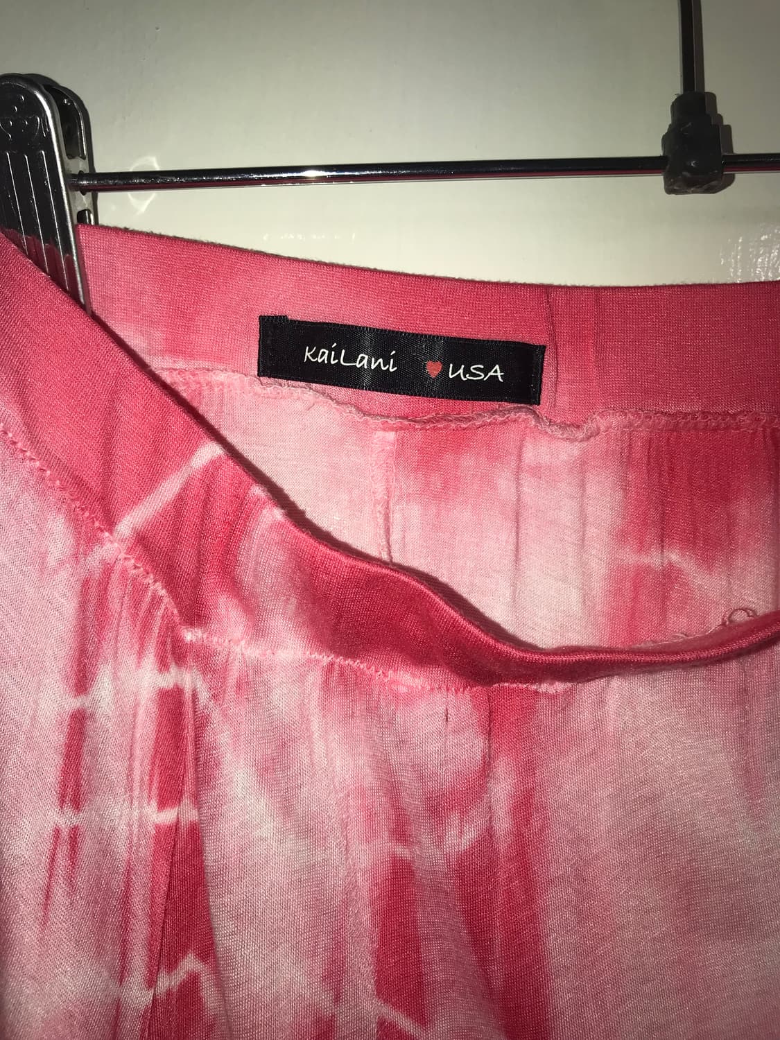 KAILANI USA Pink Tie-Die Long Skirt 상품이미지2