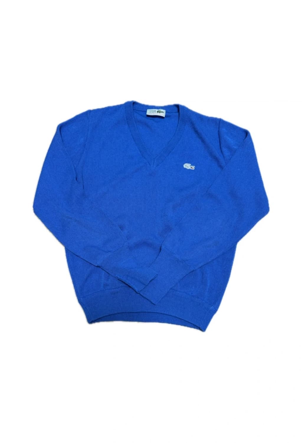 라코스테 블루 브이넥 니트 m 상품이미지1