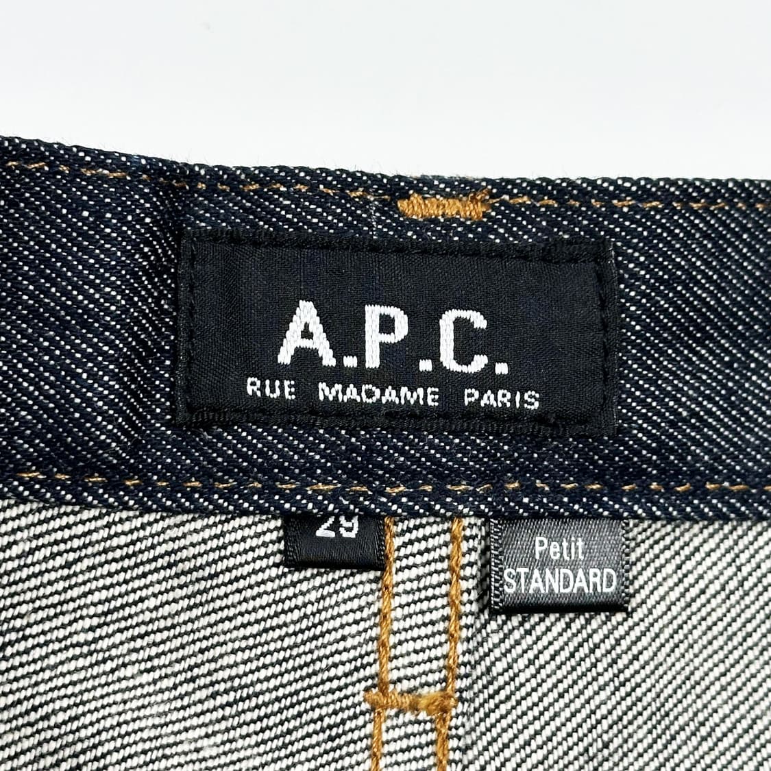 아페쎄 A.P.C 슬림 생지 데님 팬츠 (29인치) 상품이미지7