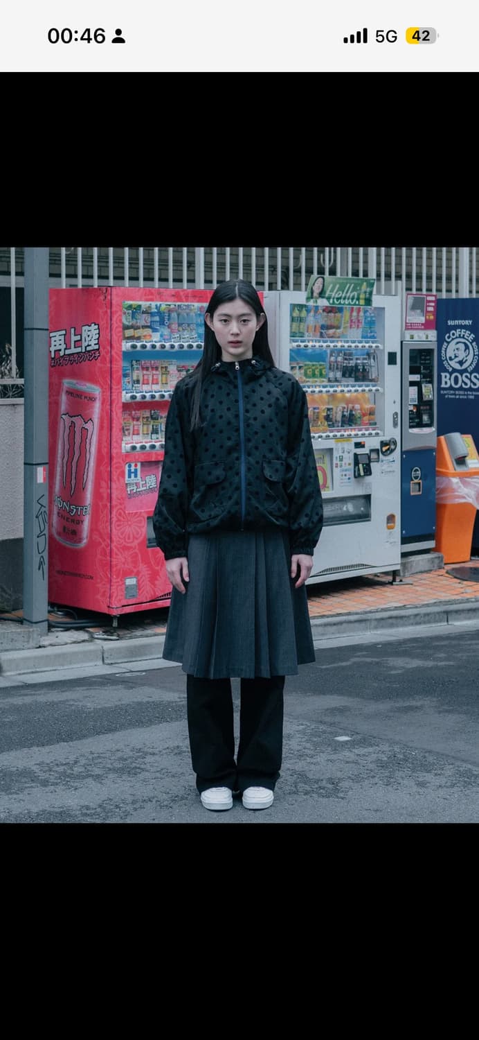 오헤시오 바람막이 dot frill windbreaker 상품이미지1