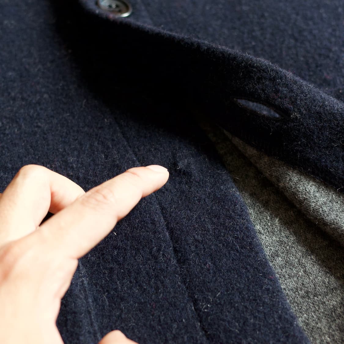 Sophnet. wool hoodie half coat 상품이미지10
