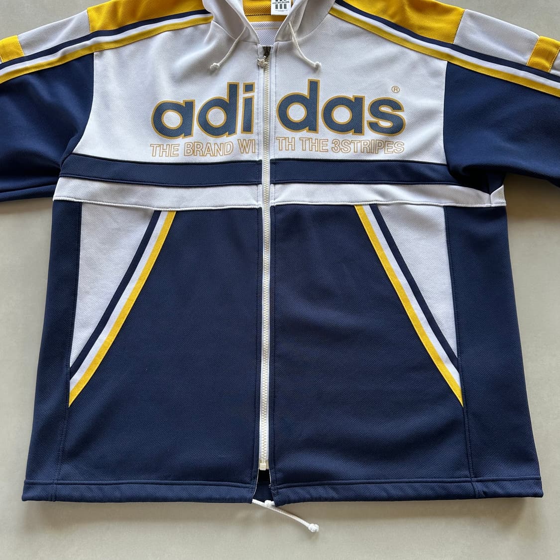 [L-XL]아디다스 90s 일본판 올드스쿨 트랙탑 후드 자켓 상품이미지3