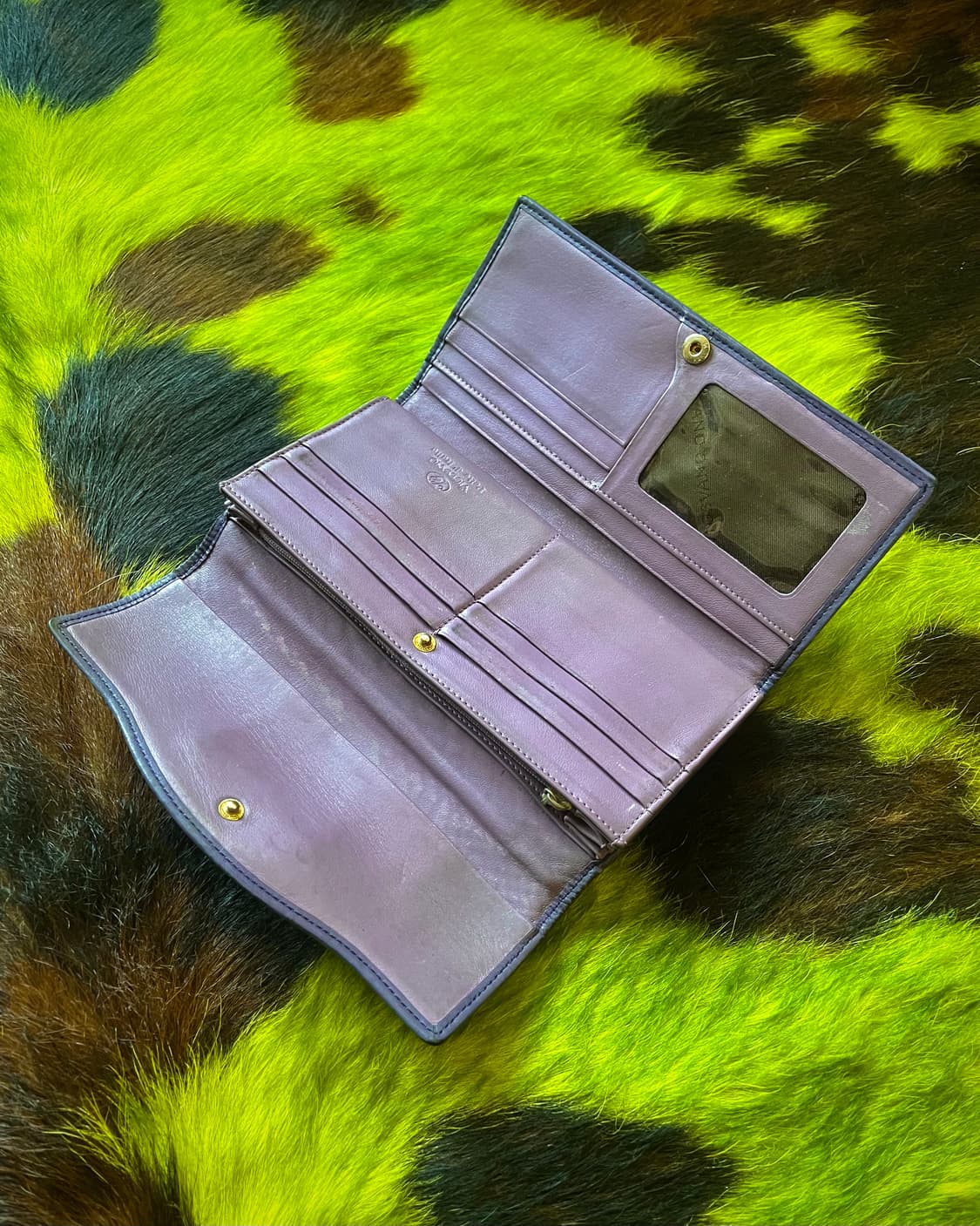 90-00s VIGEVANO Leather Python Wallet 상품이미지7