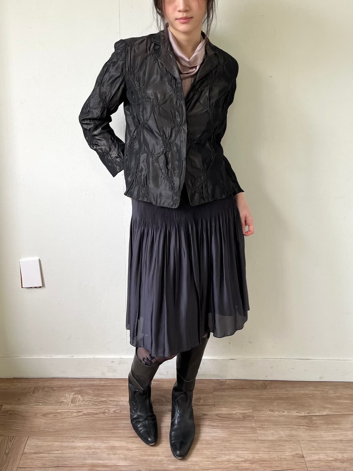 DANAPARIS 셔링 자켓 상품이미지8