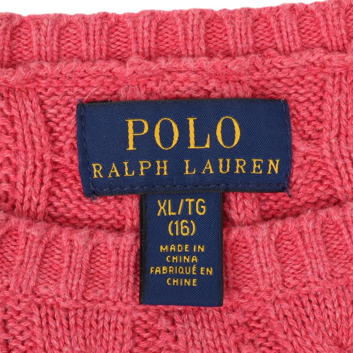 폴로 랄프로렌 핑크 케이블 니트 상품이미지8