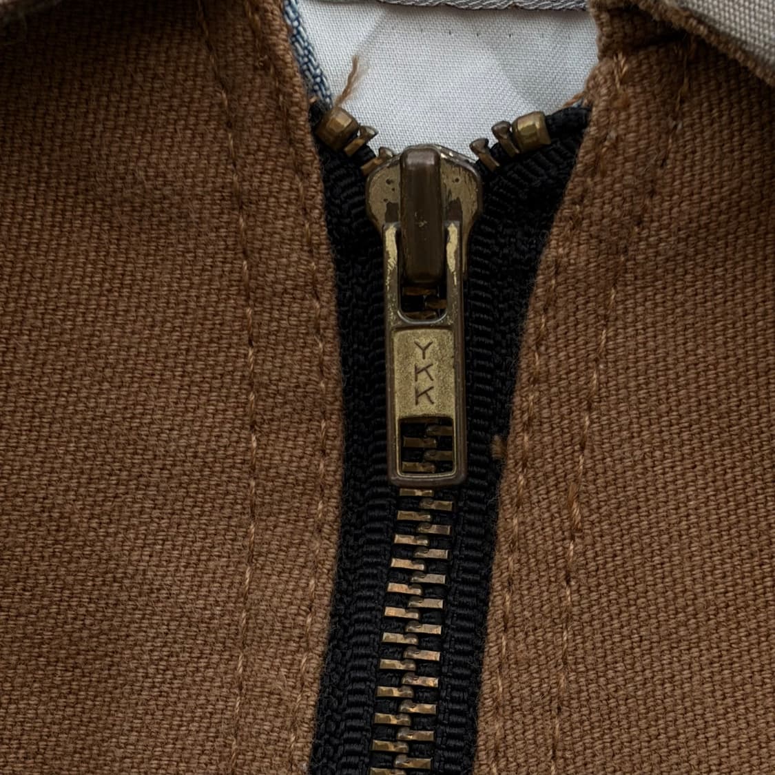 칼하트 리메이크 패치워크 워크 자켓 L 0206 상품이미지6