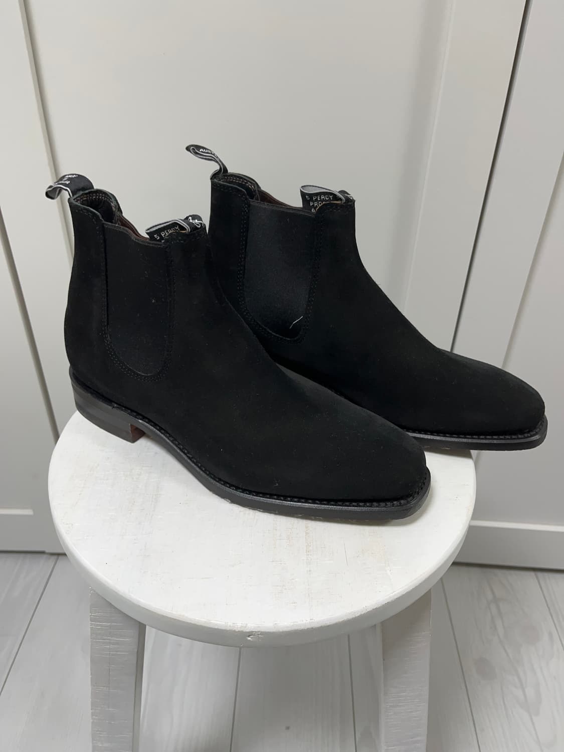 RM윌리엄스 컴포트 스웨이드 블랙 첼시 G9.5사이즈 상품이미지2