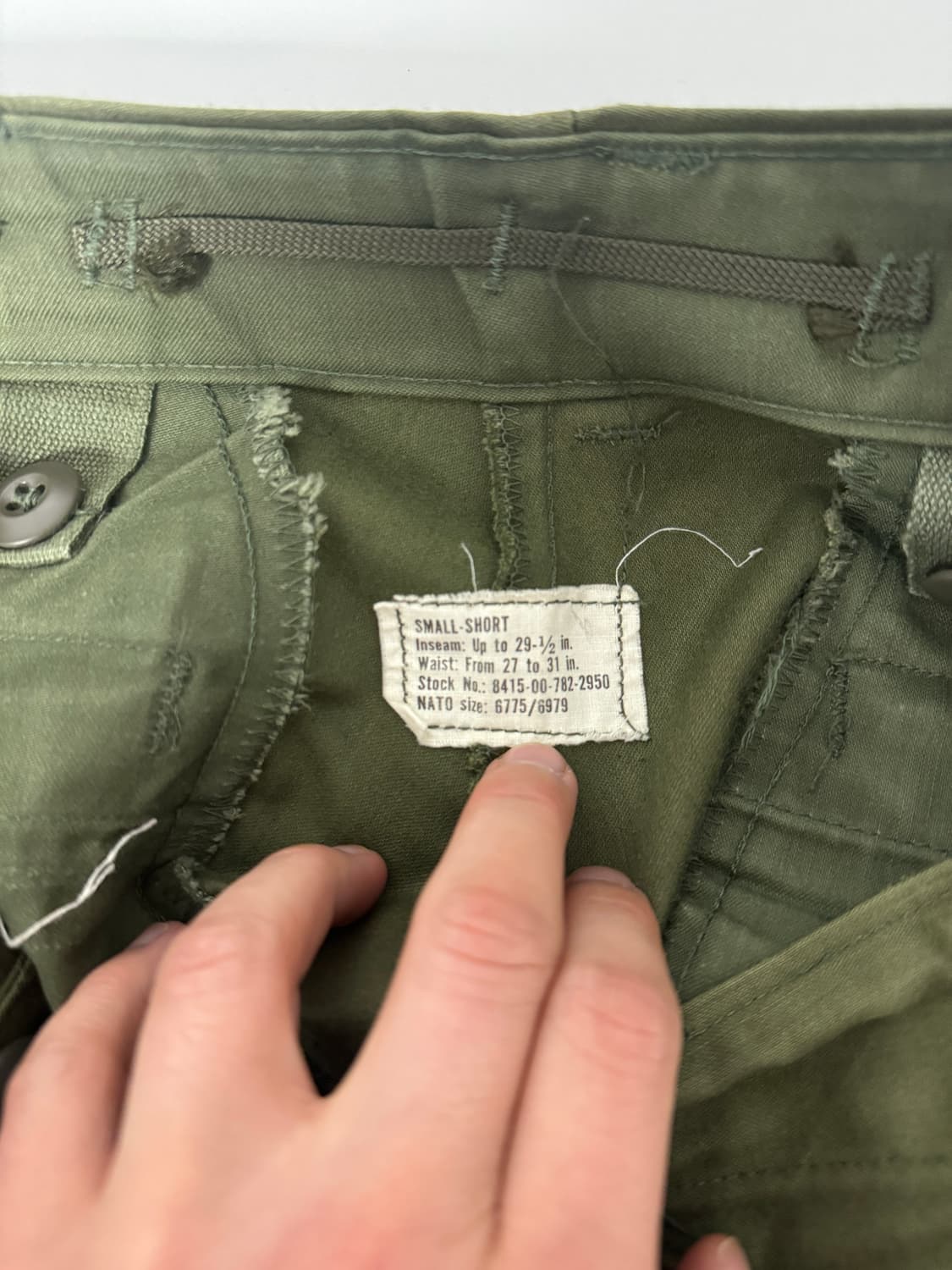 미군 M65 필드 팬츠 (S-S) 상품이미지8