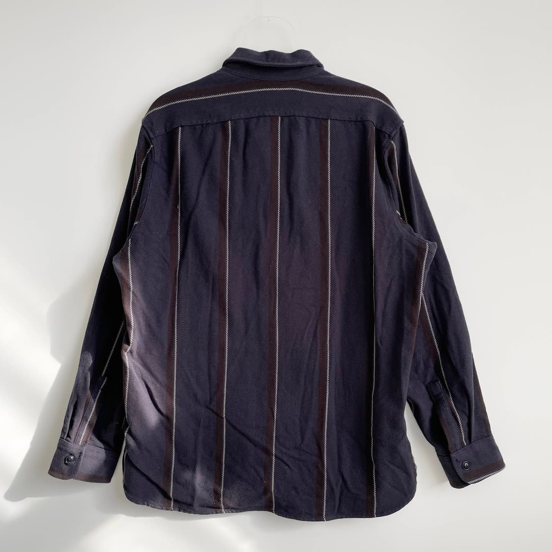 F2 데스티네이션X제이크루 투포켓 스트라이프 워크 셔츠 L사이즈 상품이미지3