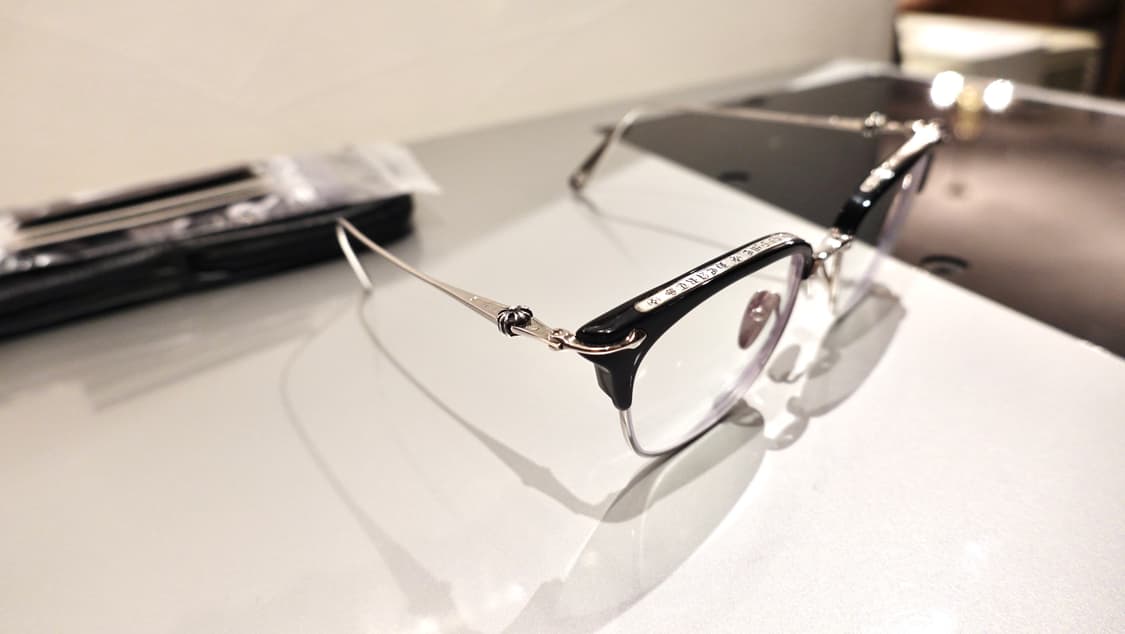 크롬하츠 슬런트레딕션1 (54)  블랙/실버 안경 상품이미지7