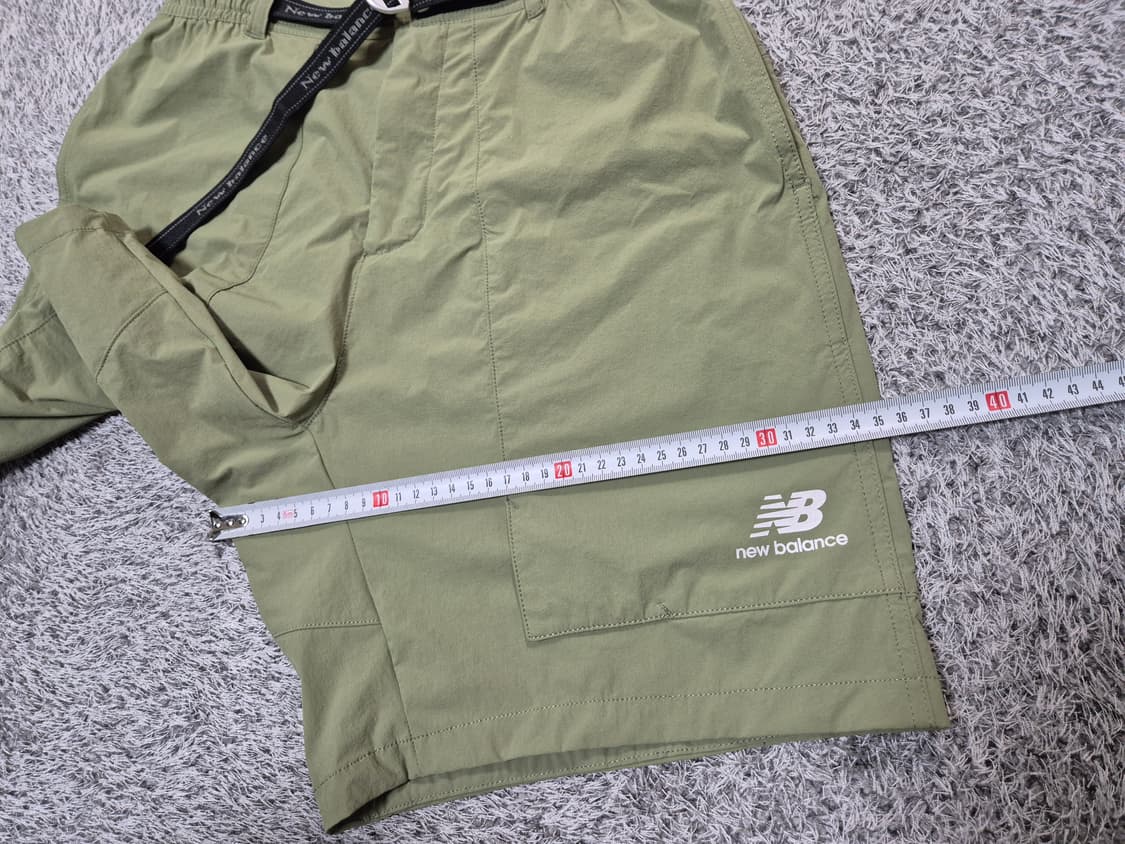 뉴발란스 남성 벨티드 카고 쇼츠 M(80) 상품이미지10