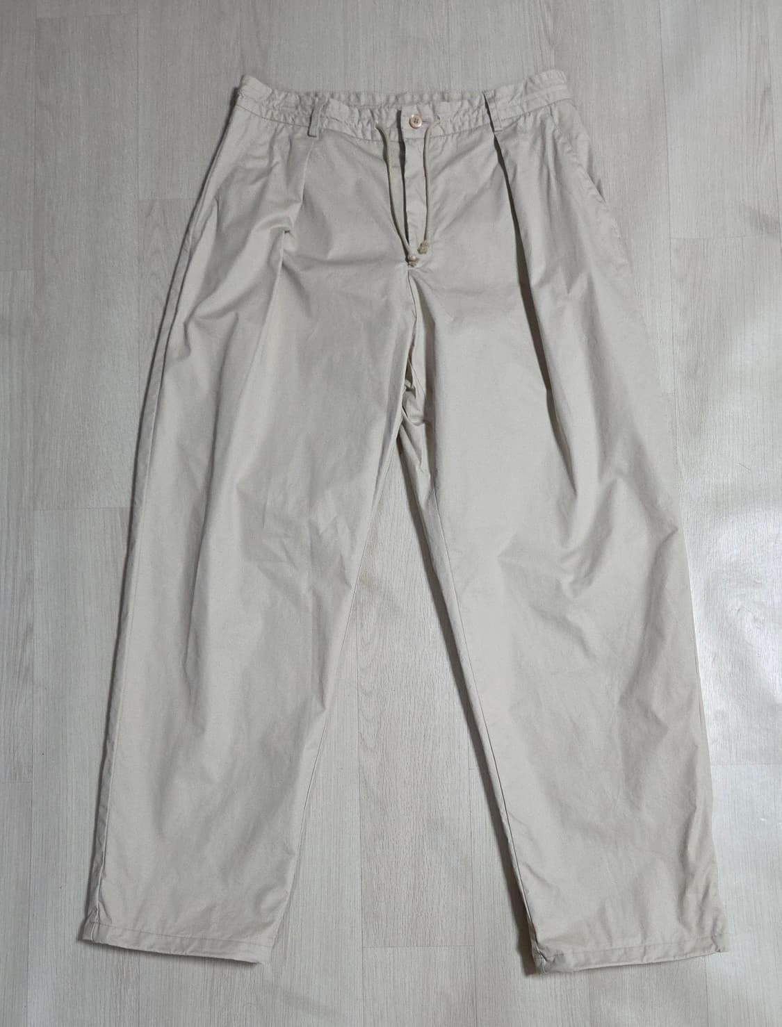 (착샷) 쿠어 면바지 2종 크림 베이지 상품이미지6