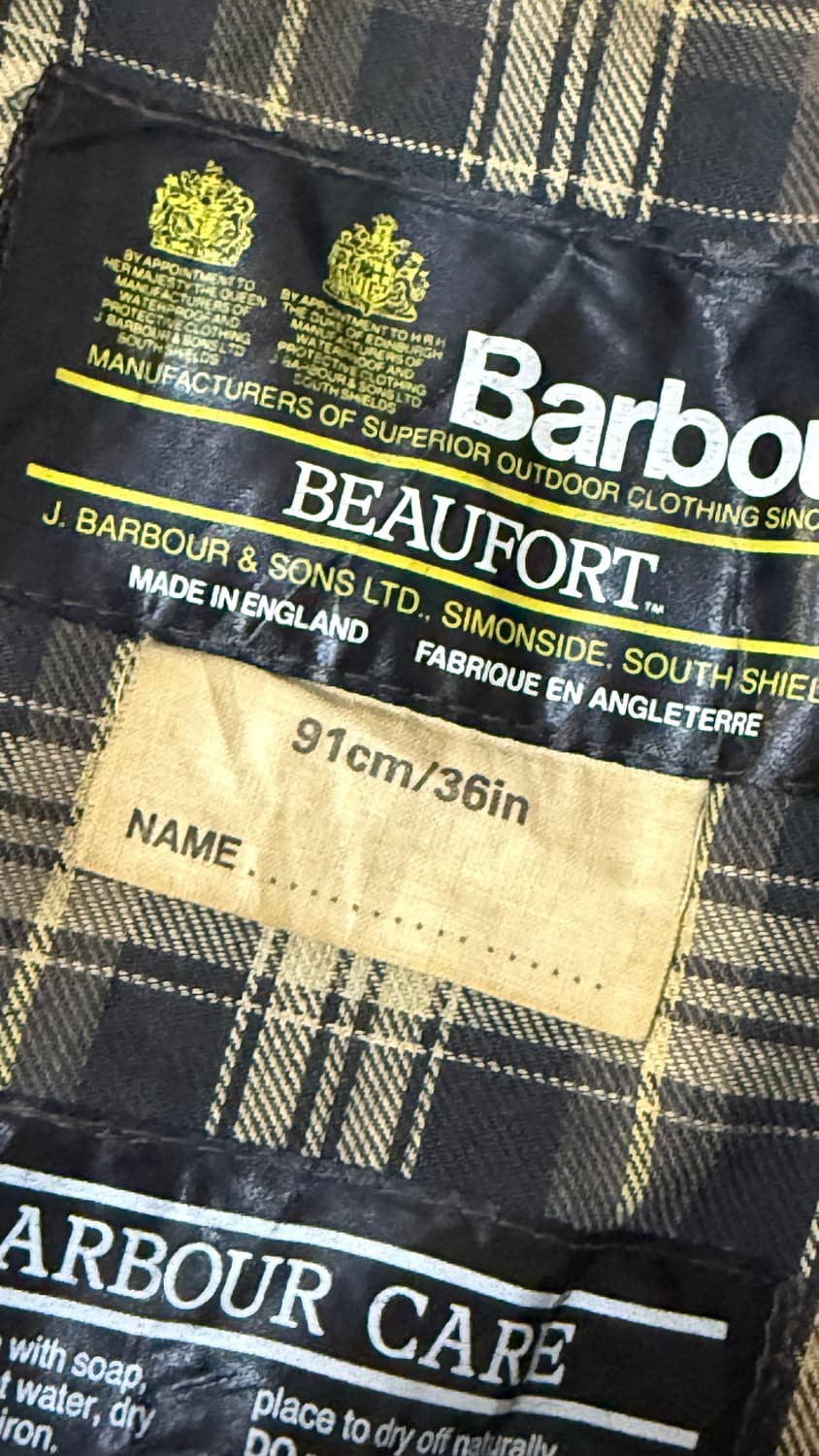 Barbour beaufort 상품이미지2