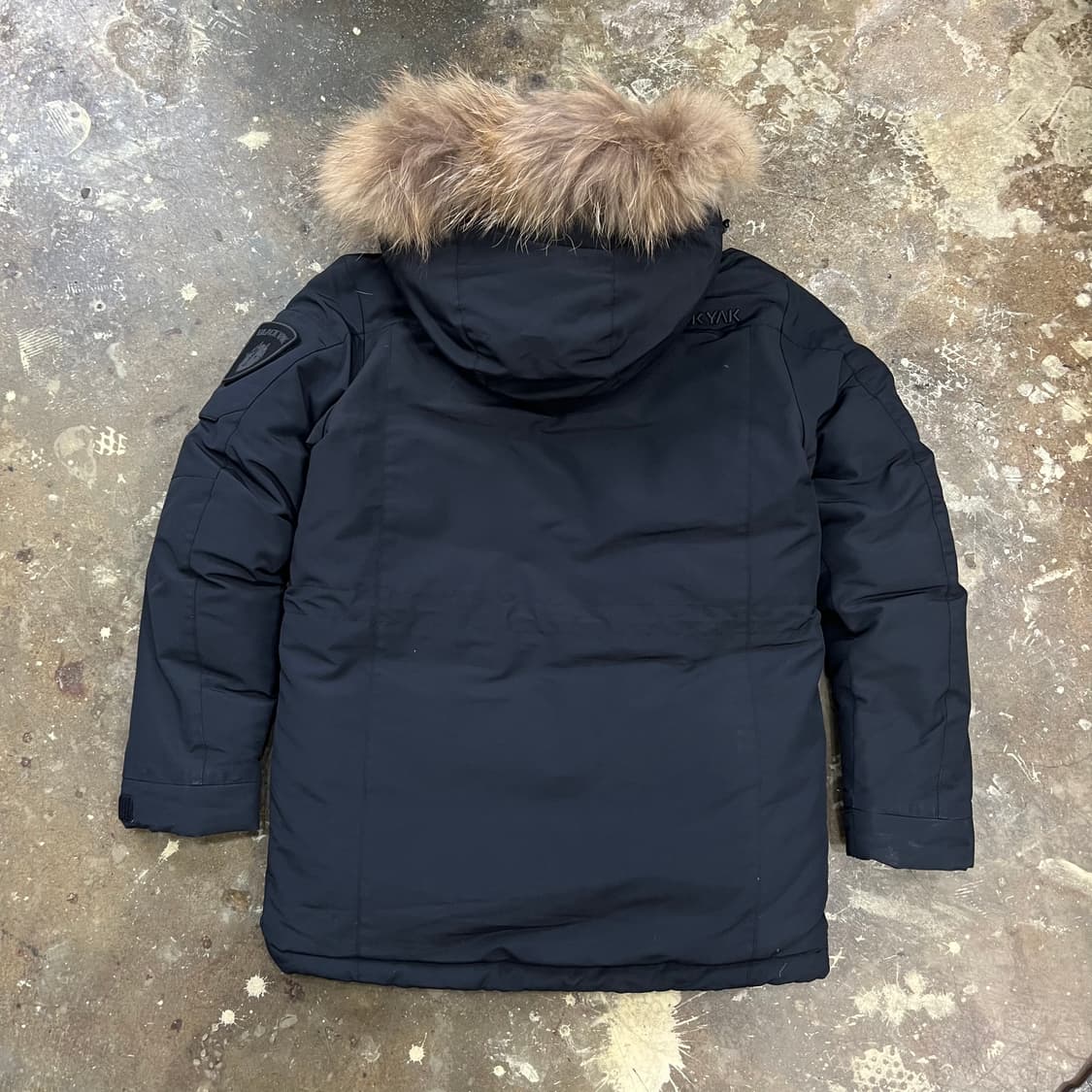 85) 블랙야크 라쿤퍼 덕다운 패딩점퍼 오리털패딩 상품이미지3