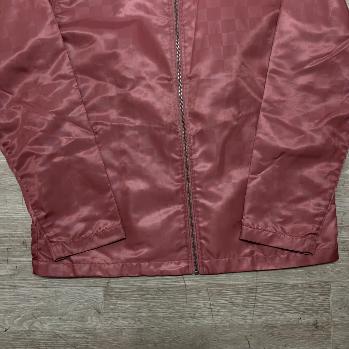 스투시 인터내셔널 백로고 체크 코치자켓 [톤다운 핑크/로즈] L/100 상품이미지3