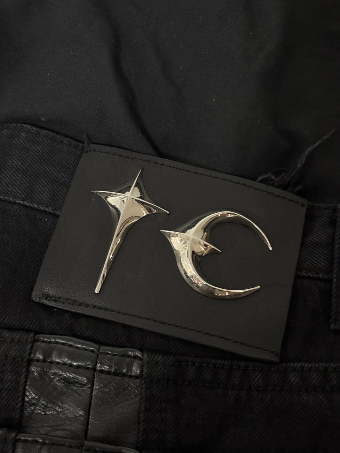 떠그클럽 모히칸 레더 데님 2사이즈 상품이미지4