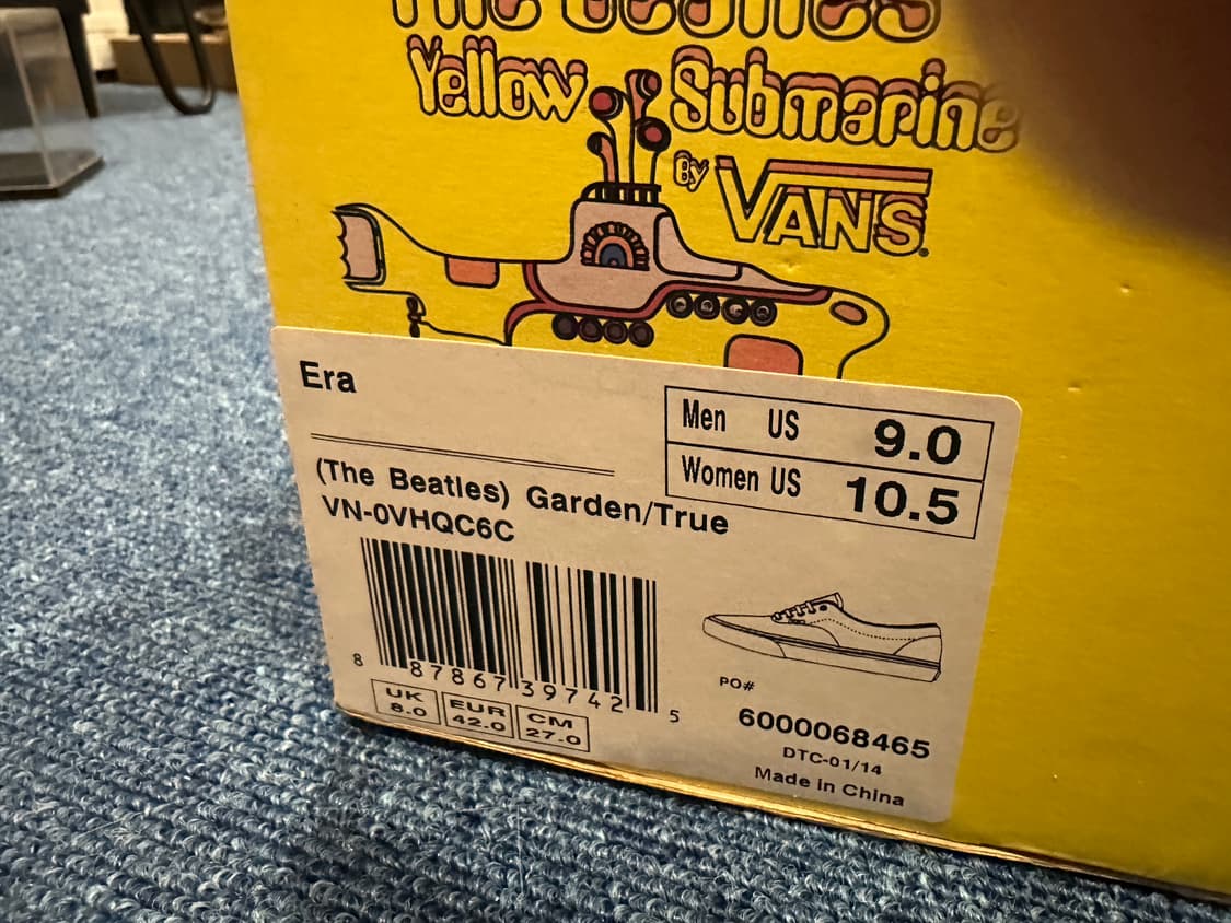 반스 에라 비틀즈 콜라보 상품이미지4