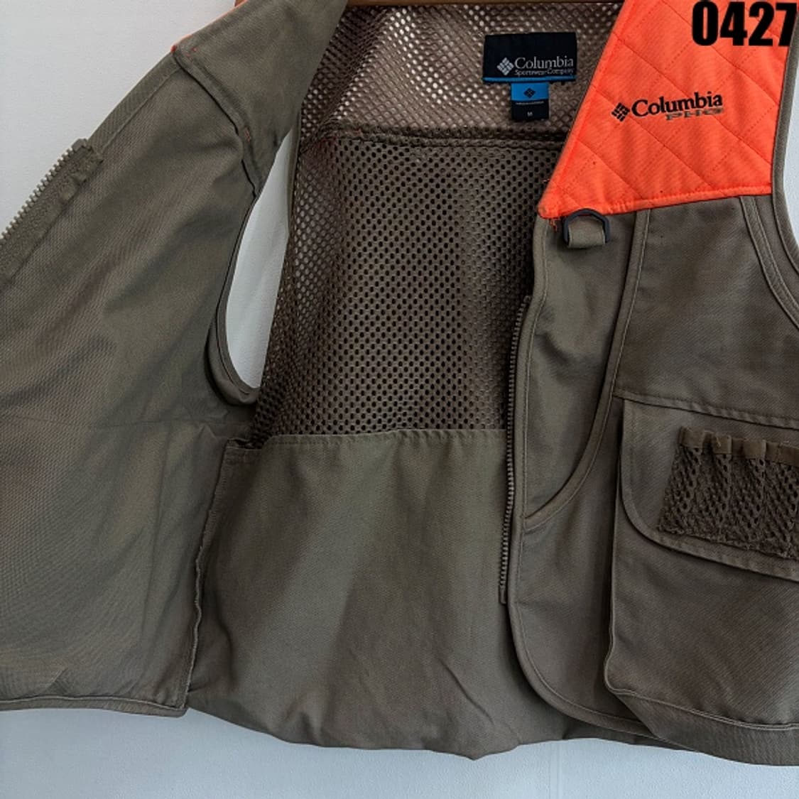 컬럼비아 멀티 포켓 헌팅 피싱 베스트 조끼 M 0427 상품이미지4
