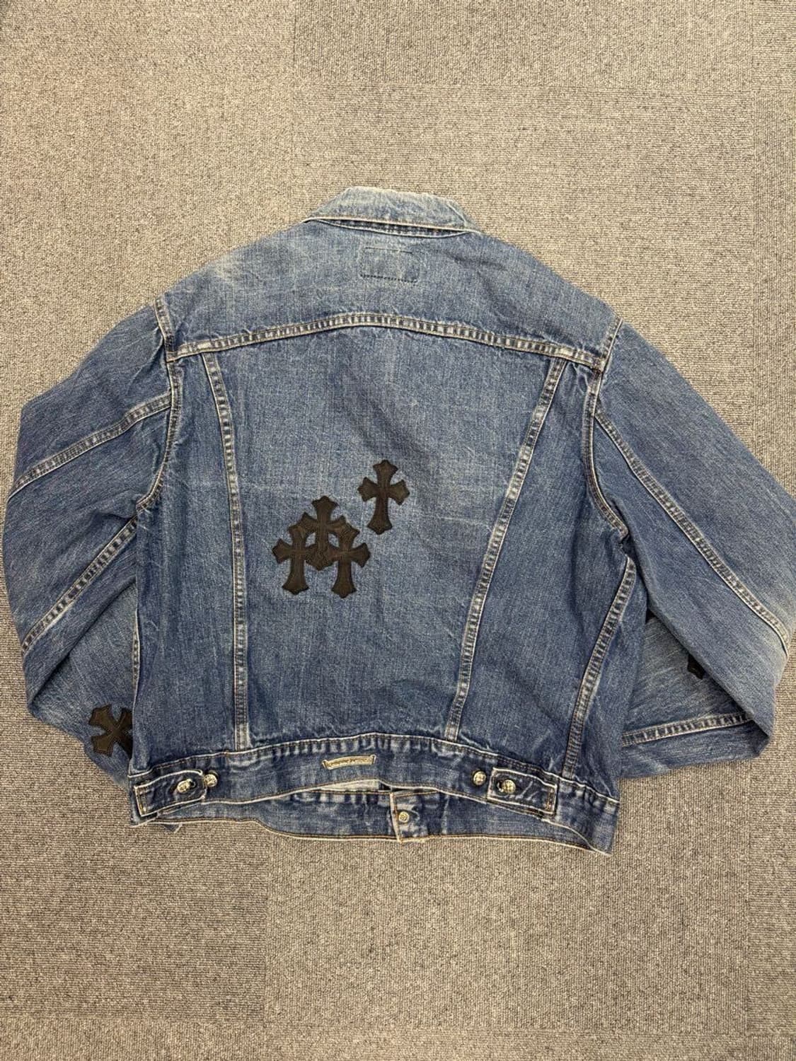 크롬하츠 X 리바이스 데님 자켓 XL 상품이미지3