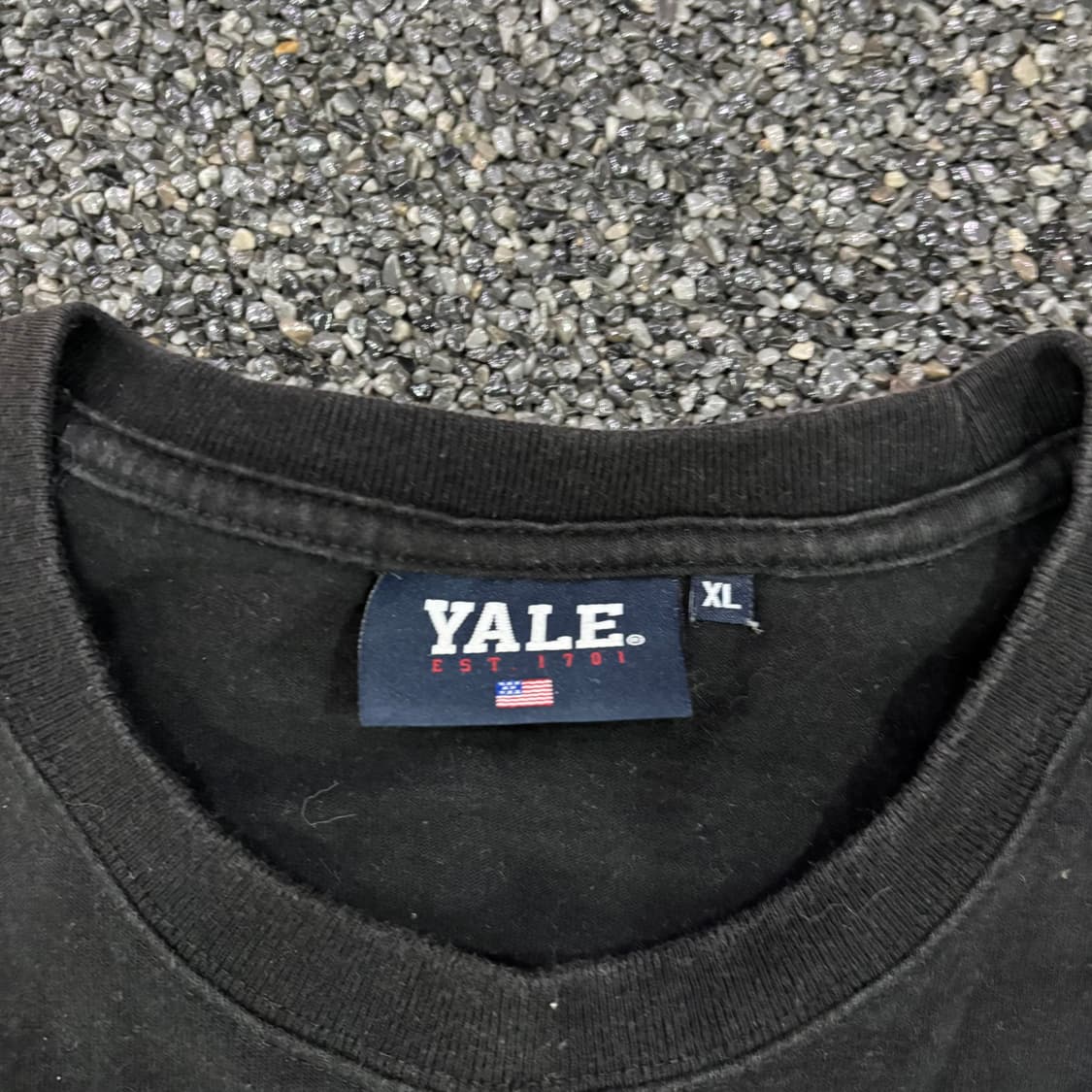 예일 페이드 스몰로고 반팔티 상품이미지3