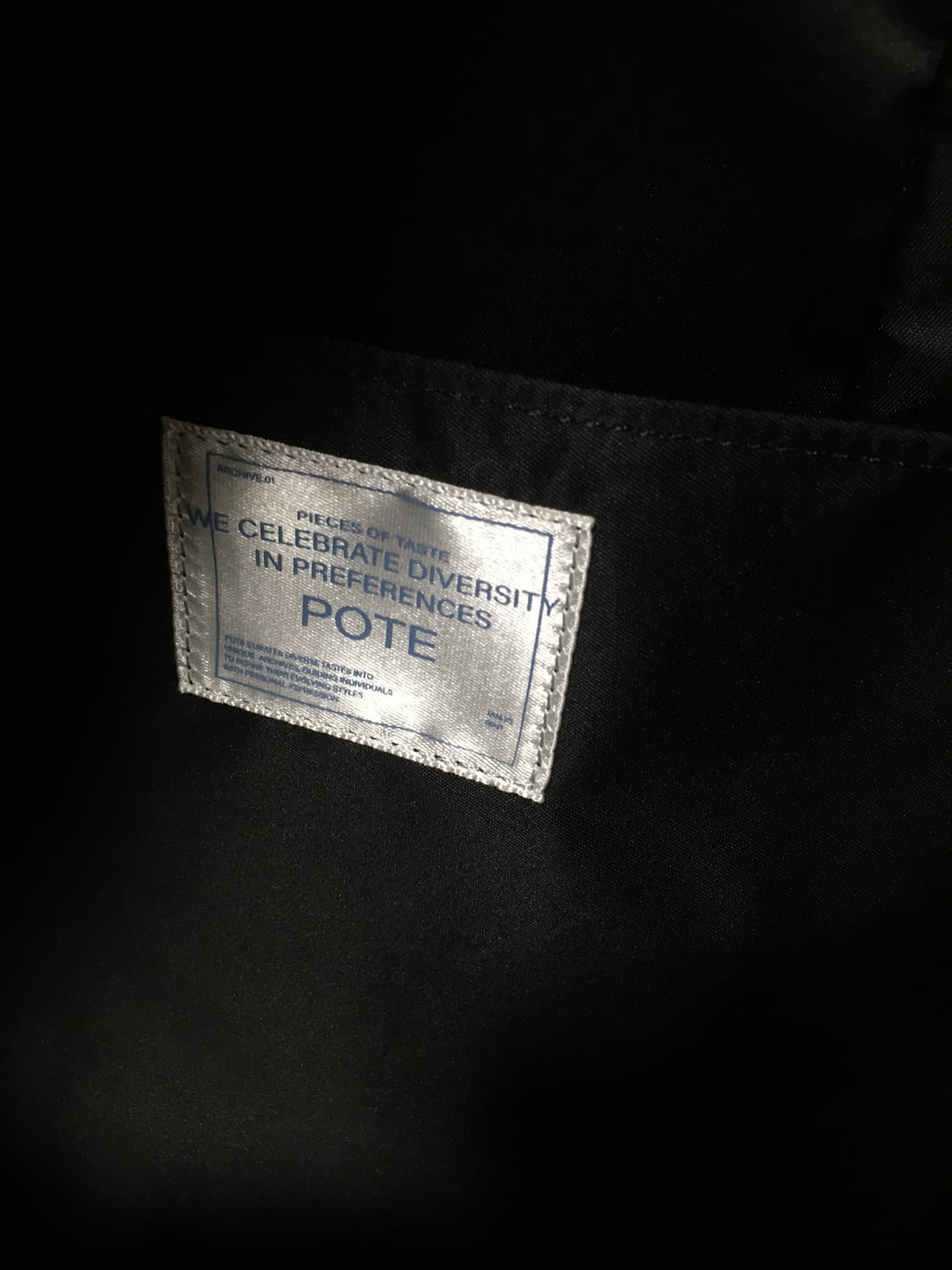 POTE 포테 백팩 블랙 상품이미지4