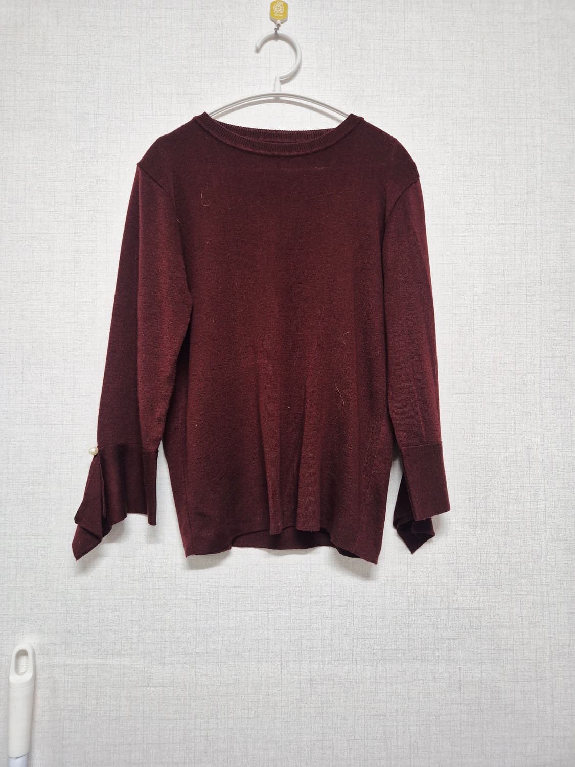 진주 포인트 니트 상품이미지1