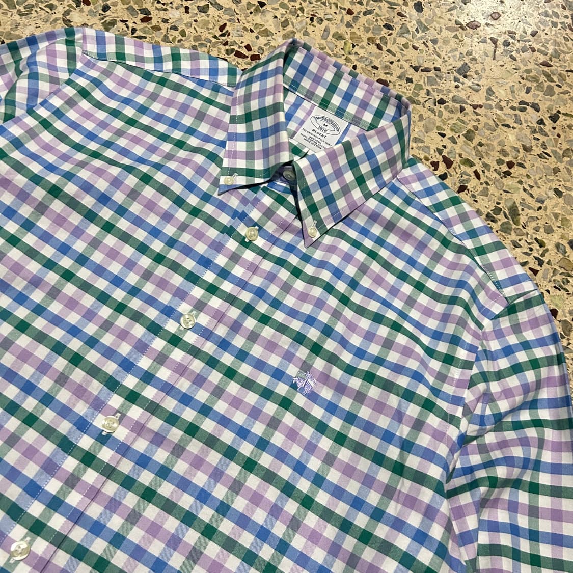 브룩스 브라더스 체크 셔츠 상품이미지2