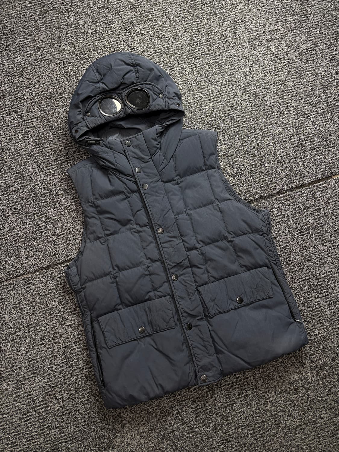 씨피컴퍼니 덕다운 가먼트 다잉 고글 패디드 베스트 2351 상품이미지1
