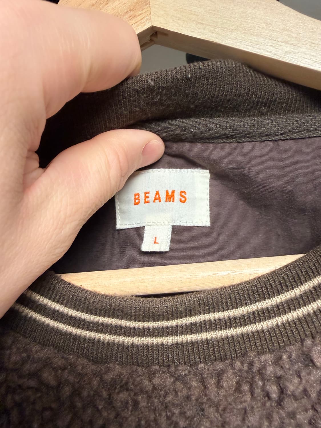 빔즈 플리스 스웻 L 상품이미지3