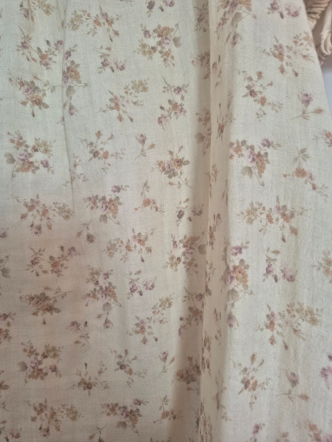 콜로신스 블랙 타이 블라우스 빈티지 플라워 상품이미지4