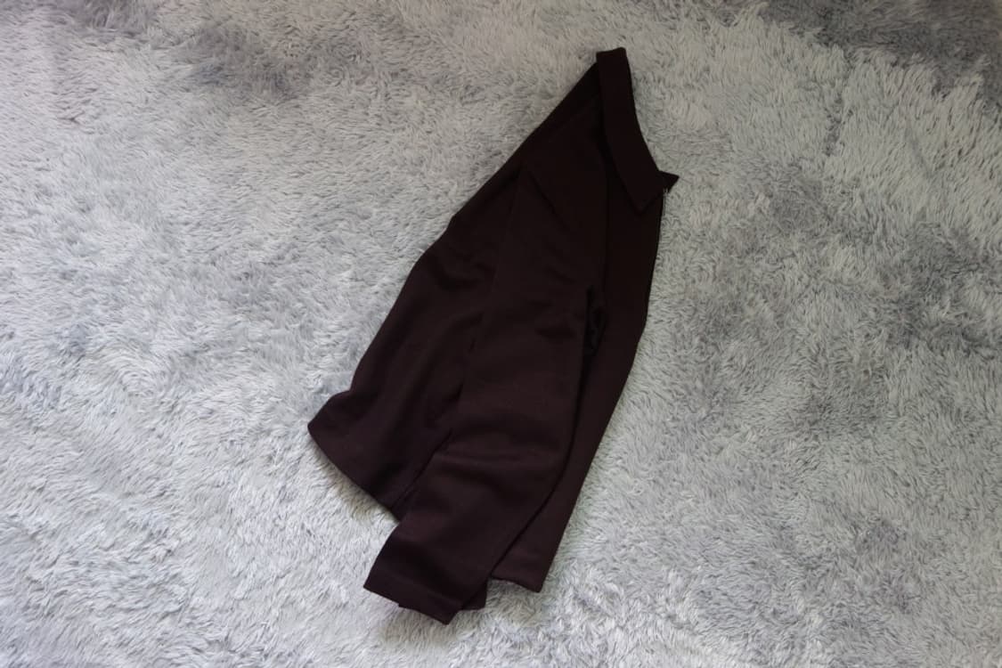 코스 cos 버건디 울 집업 자켓 상품이미지9