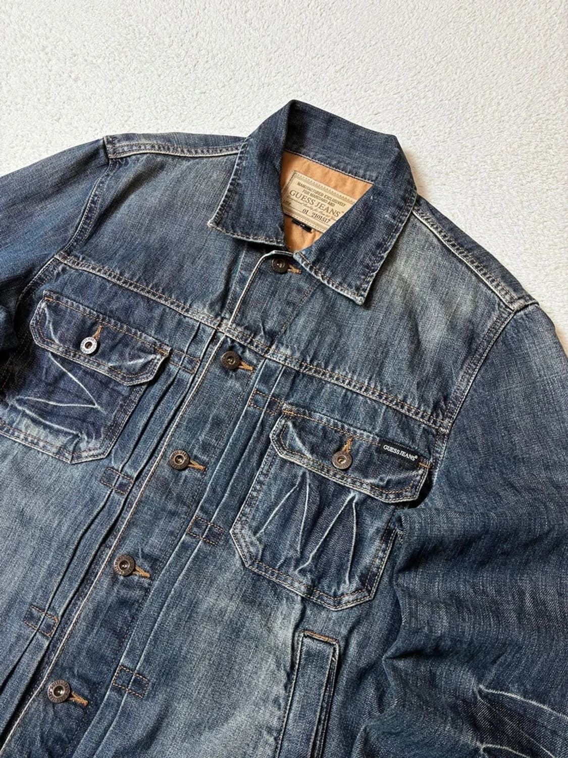 게스 Guess 00's Y2K 워시드 데님 자켓 PN7431 상품이미지2