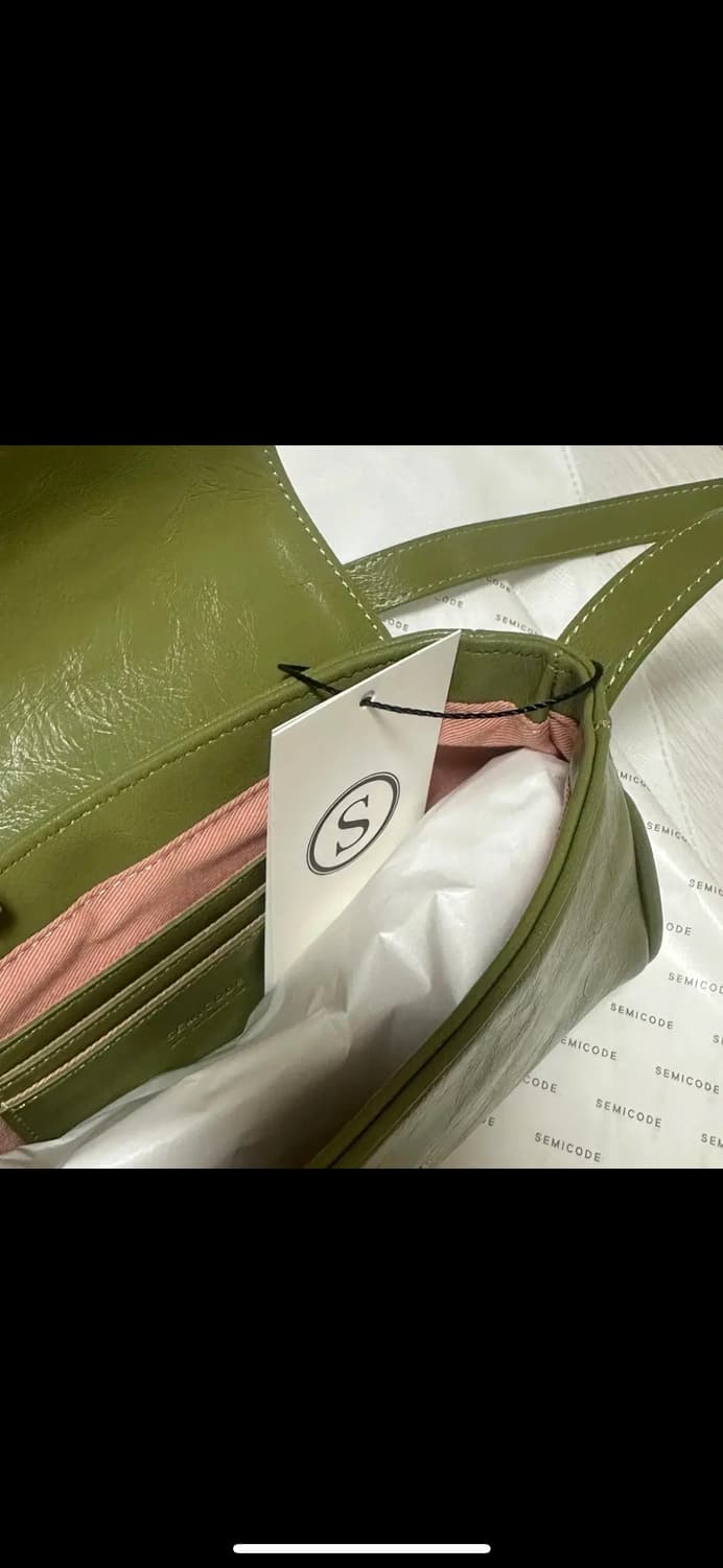 새제품/ 세미코드 캡쳐백 마이크로 크로스백 올리브 상품이미지5