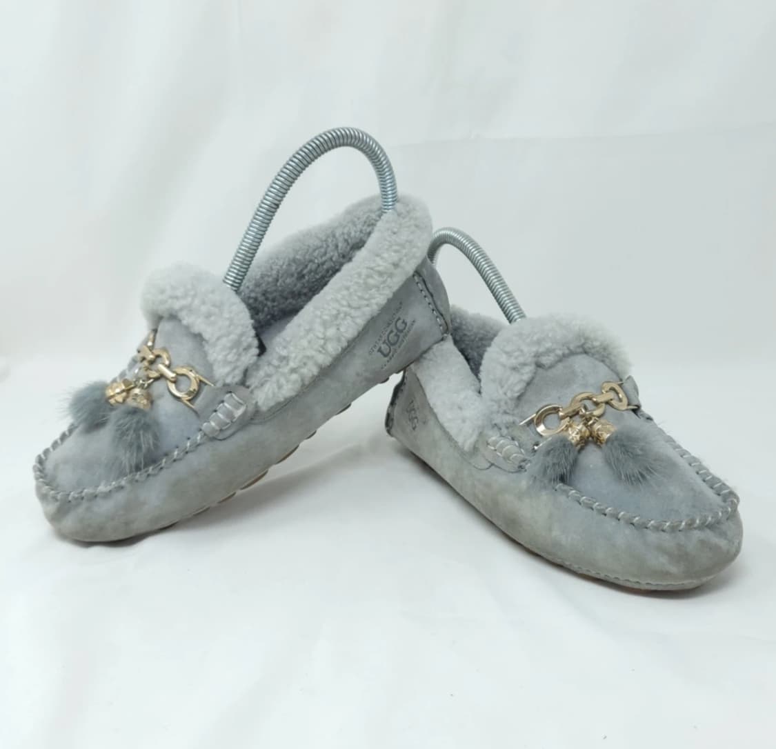 UGG 어그 모카신 220mm 그레이 상품이미지1