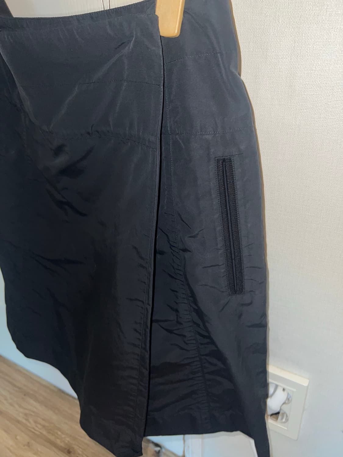 질샌더 네이비 랩스커트 상품이미지2