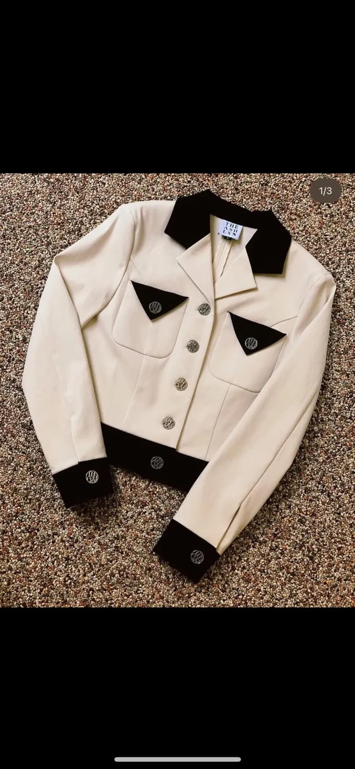 the ashlyn 더 애쉴린 cotton crop jacket 상품이미지1