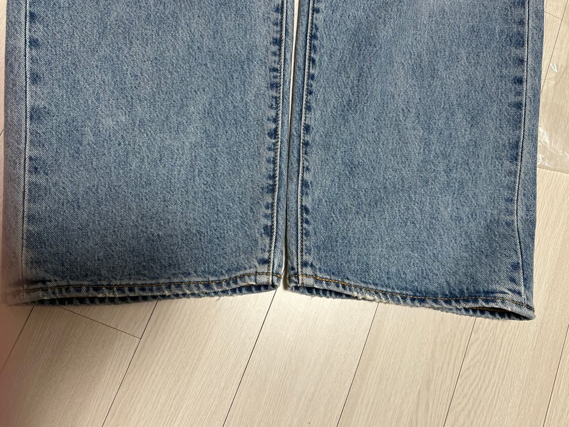 리바이스 나이키 콜라보 배기진 청바지 데님 사이즈 34x32 팝니다 상품이미지2