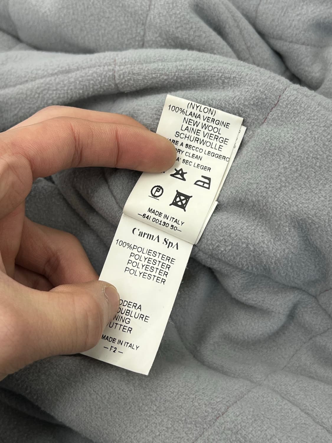 장 샤를르 드 카스텔바작 대피 덕 레더 쉘 봄버 자켓 상품이미지10