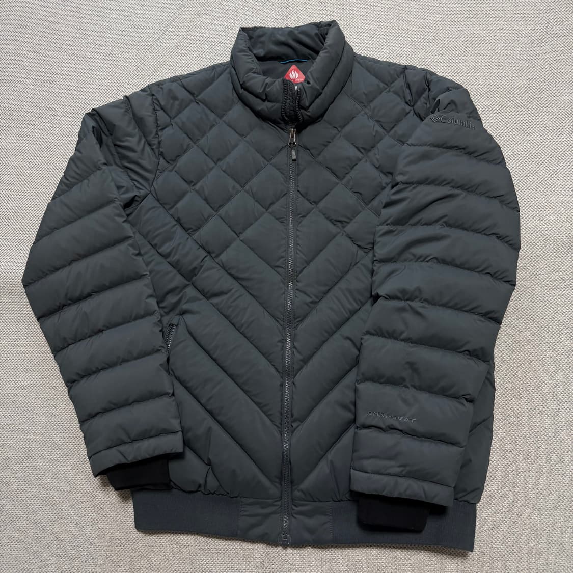 컬럼비아 옴니히트 퀄팅 경량패딩 자켓 상품이미지1