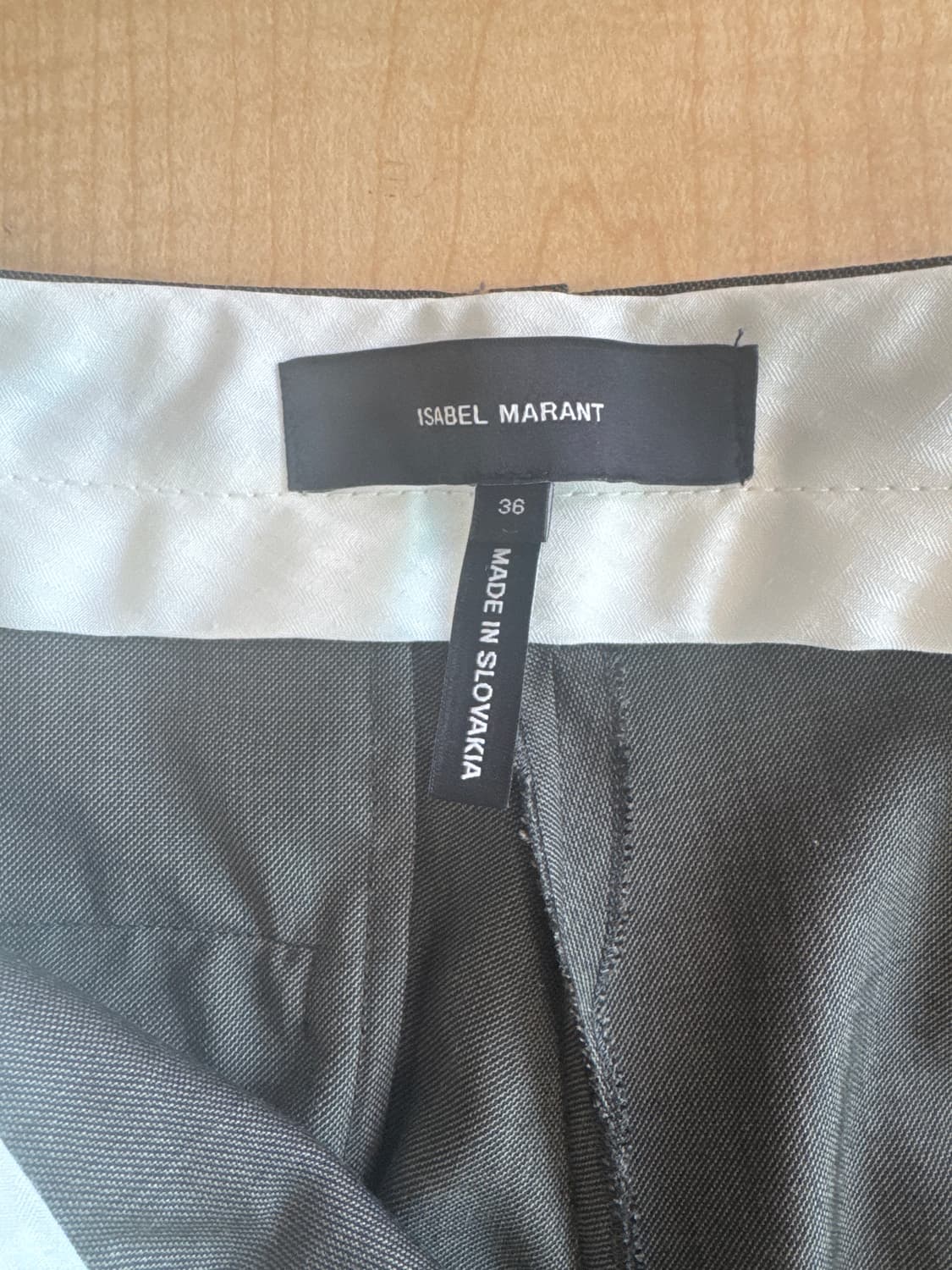 이자벨마랑 펜슬핏 팬츠 판매합니다. 상품이미지4