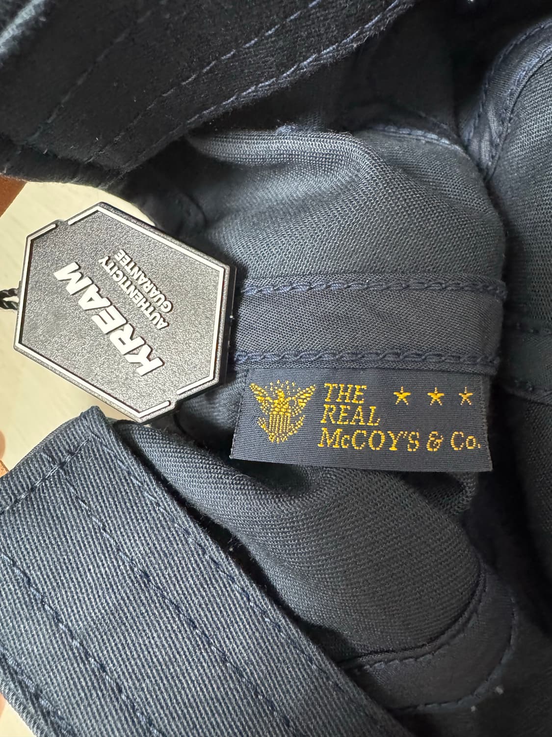 더리얼맥코이 모자 새상품 상품이미지3