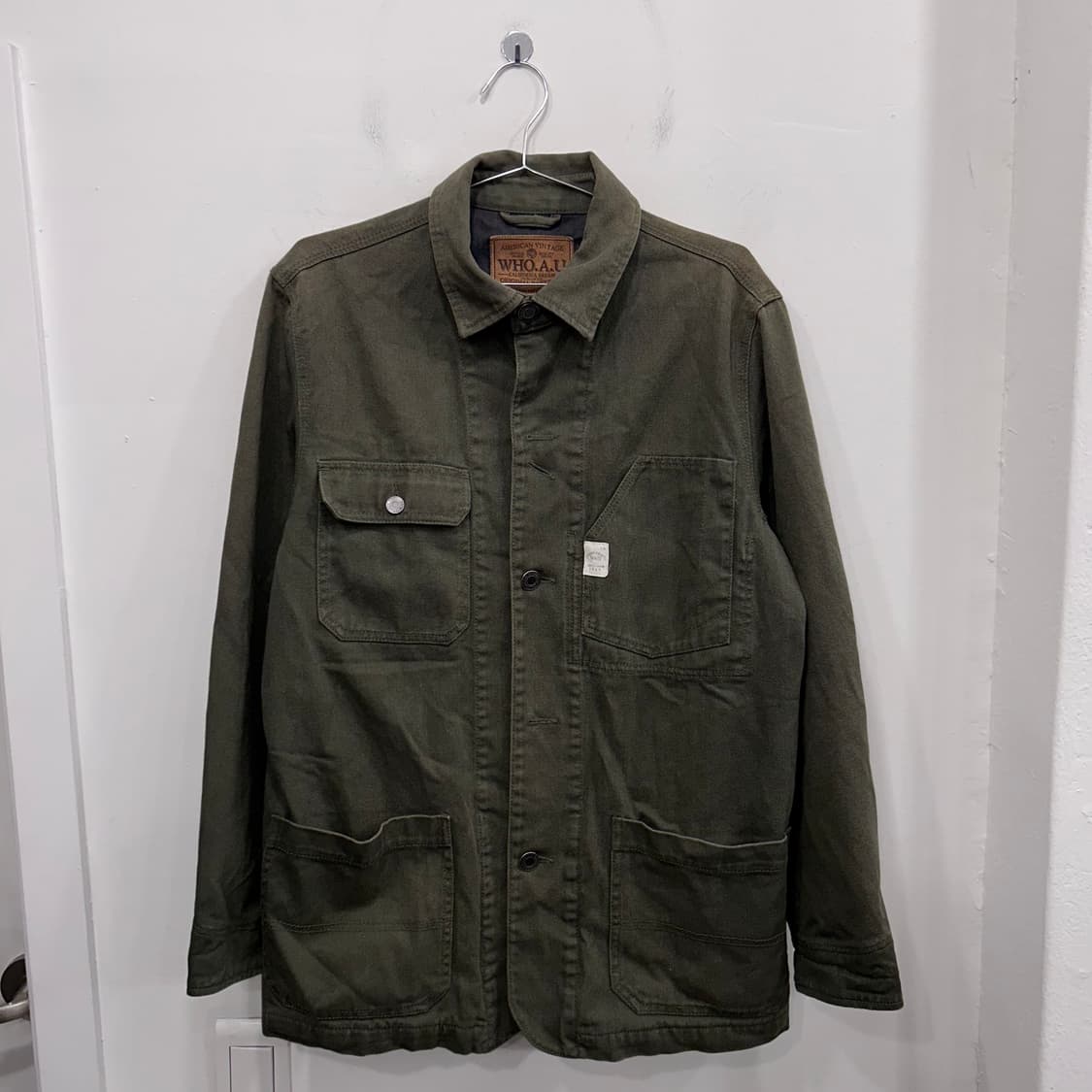 후아유 멀티포켓 코튼 트러커 워크자켓 상품이미지2